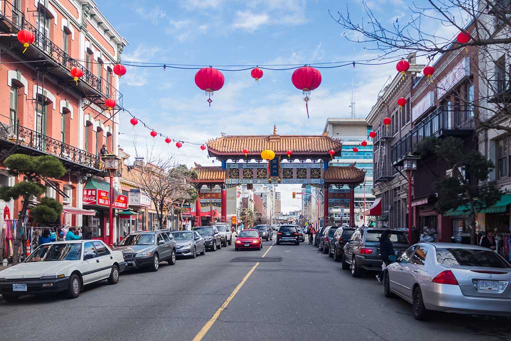 Explore everything from Gate of Harmonious Interest to historical buildings in Victoria's Chinatown. Photo: Kusum Basavaraju